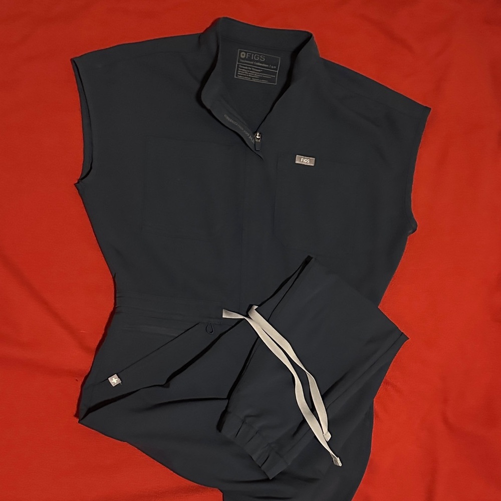 Figs Women's Dark Blue Jumpsuit